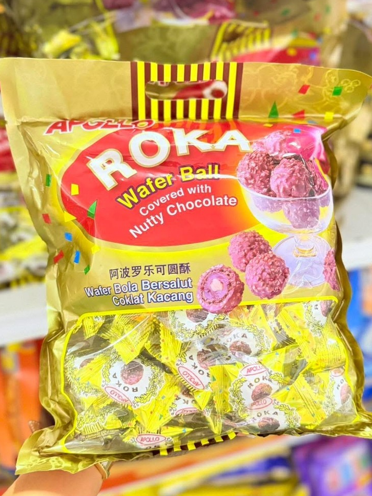 Apollo Roka ช็อกโกบอลอพอลโล่โรก้า (1ถุงมี70ชิ้น) | Shopee Thailand