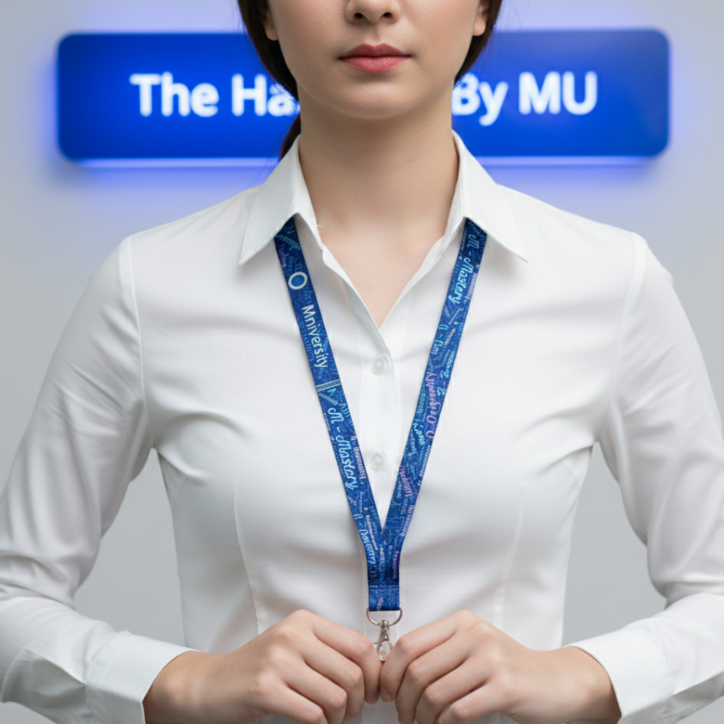 สายคล้องบัตรพิมพ์ลาย(Core Values) | Shopee Thailand