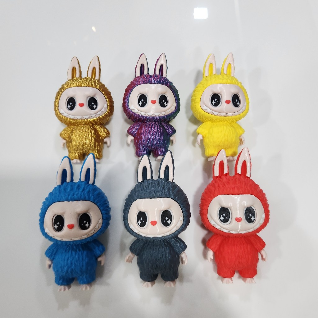 Labubu 3D Print With Red Love Nose 3D ปริ้นลาบูบู้จมูกหัวใจแดง | Shopee ...