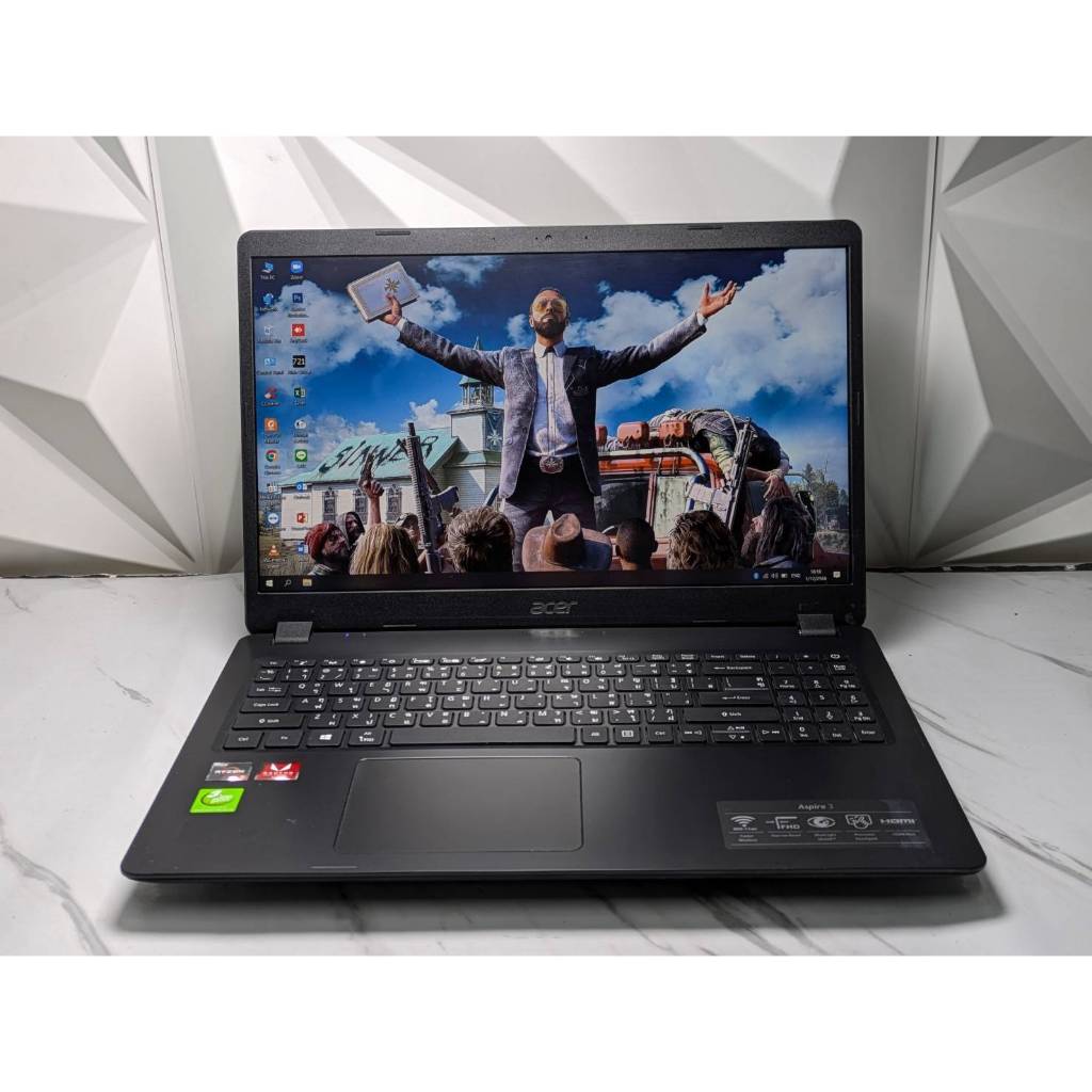 second hand notebook Acer Aspire 3 สเปก AMD RYZEN 5 3500U Ram 8 GB SSD ...