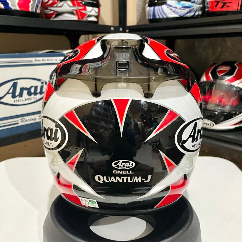 Arai Quantum-J Nakasuga ไซส์ M (57-58cm) หมวกกันน็อคมือสองของแท้