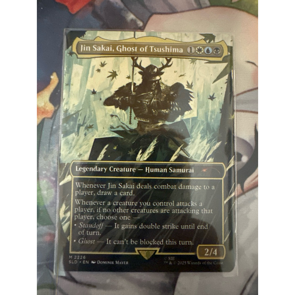 Jin Sakai, Ghost of Tsushima (2226 - Non-Foil)  Magic The Gathering MTG   | Shopee Thailand
