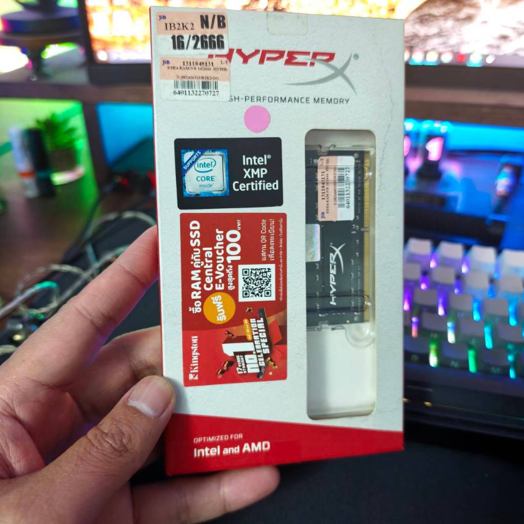 KINGSTON HyperX IMPACT RAM NOTEBOOK 16GB DDR4/2666 (มือ 1) | Shopee ...