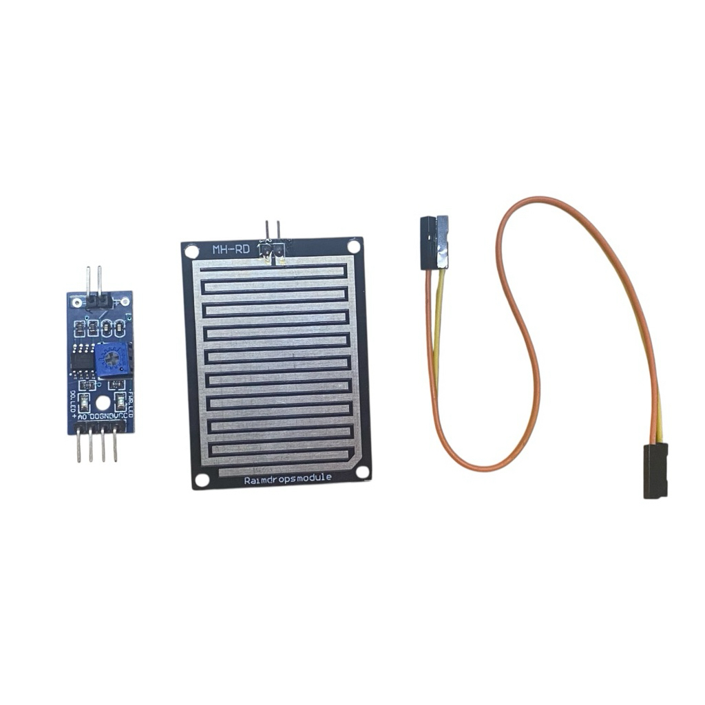 เซ็นเซอร์ วัดปริมาณ น้ำฝน ฝน ใช้ได้กับ Arduino ESP8266 ESP32 WeMos ...
