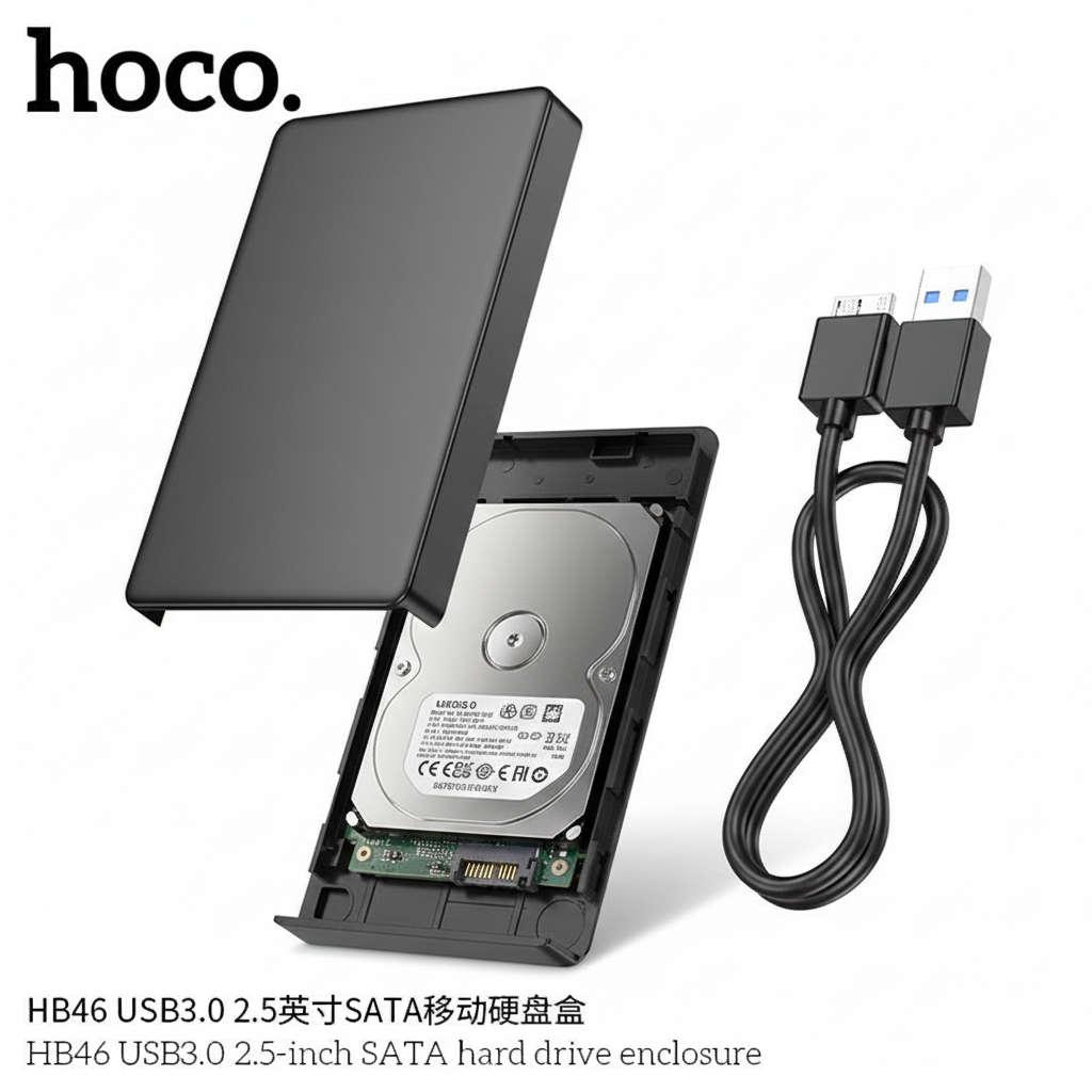 HOCO HB46 กล่องใส่ฮาร์ดดิสก์ 2.5