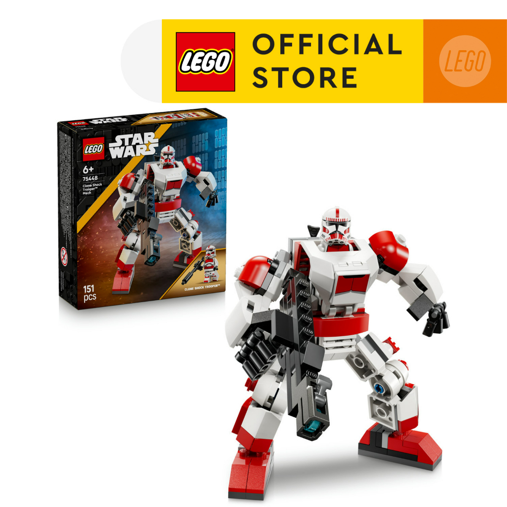 LEGO Star Wars 75448 Clone Shock Trooper Mech (151pcs.), Building Blocks, Kids Toy
