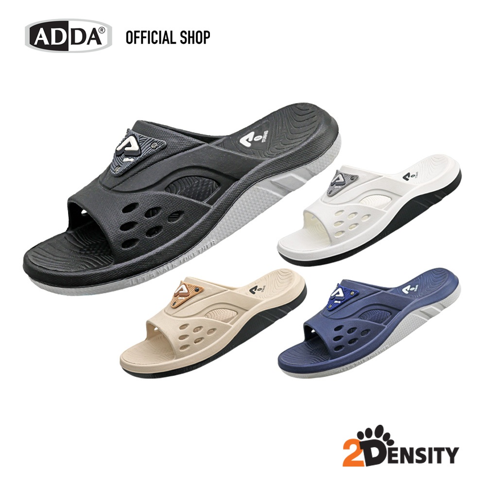 ADDA 2density รองเท้าแตะ รองเท้าลำลอง สำหรับผู้ชาย แบบสวม รุ่น 5TD69M3 ...