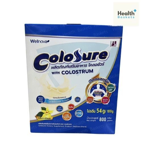 COLOSURE 800G (Vanilla) ผลิตภัณฑ์อาหารเสริม โคลอชัวร์ 800กรัม(กลิ่นวนิ ...