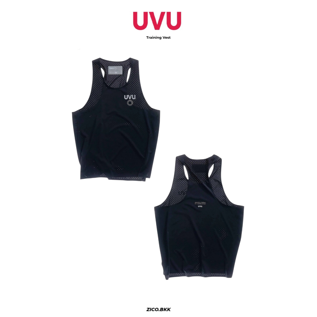 UVU Training Vest (Black) | Shopee Thailand