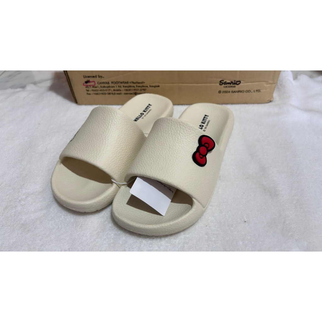 รองเท้าแตะลิขสิทธิ์แท้ Hello Kitty รุ่น KTP-041 | Shopee Thailand
