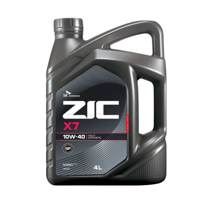 ZIC X7 เบนซิน 10W-40 API SPน้ำมันเครื่องรถยนต์เบนซิน สังเคราะห์แท้ ZIC ...