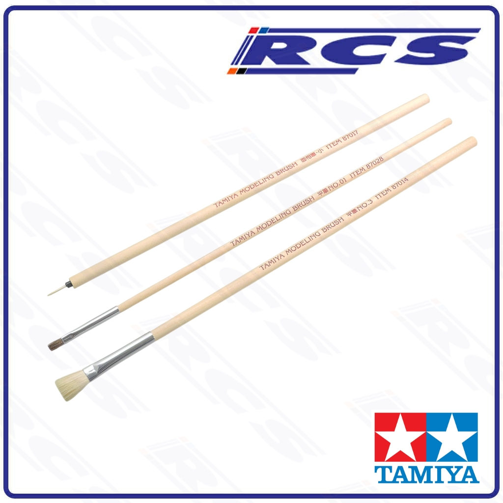 TAMIYA 87066 TAMIYA MODELING BRUSH BASIC SET | Shopee Thailand