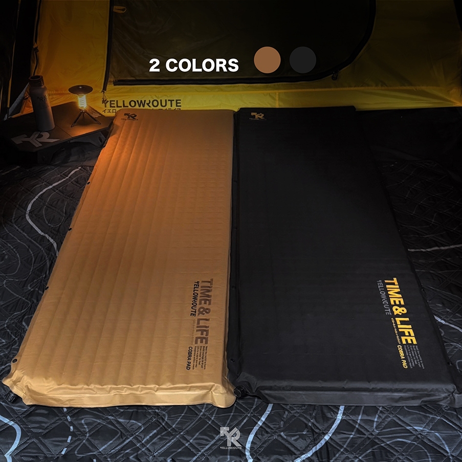 Yellow Route : Cobra Pad แผ่นรองนอนสุญญากาศ 2 สี ในแผ่นเดียว | Shopee ...