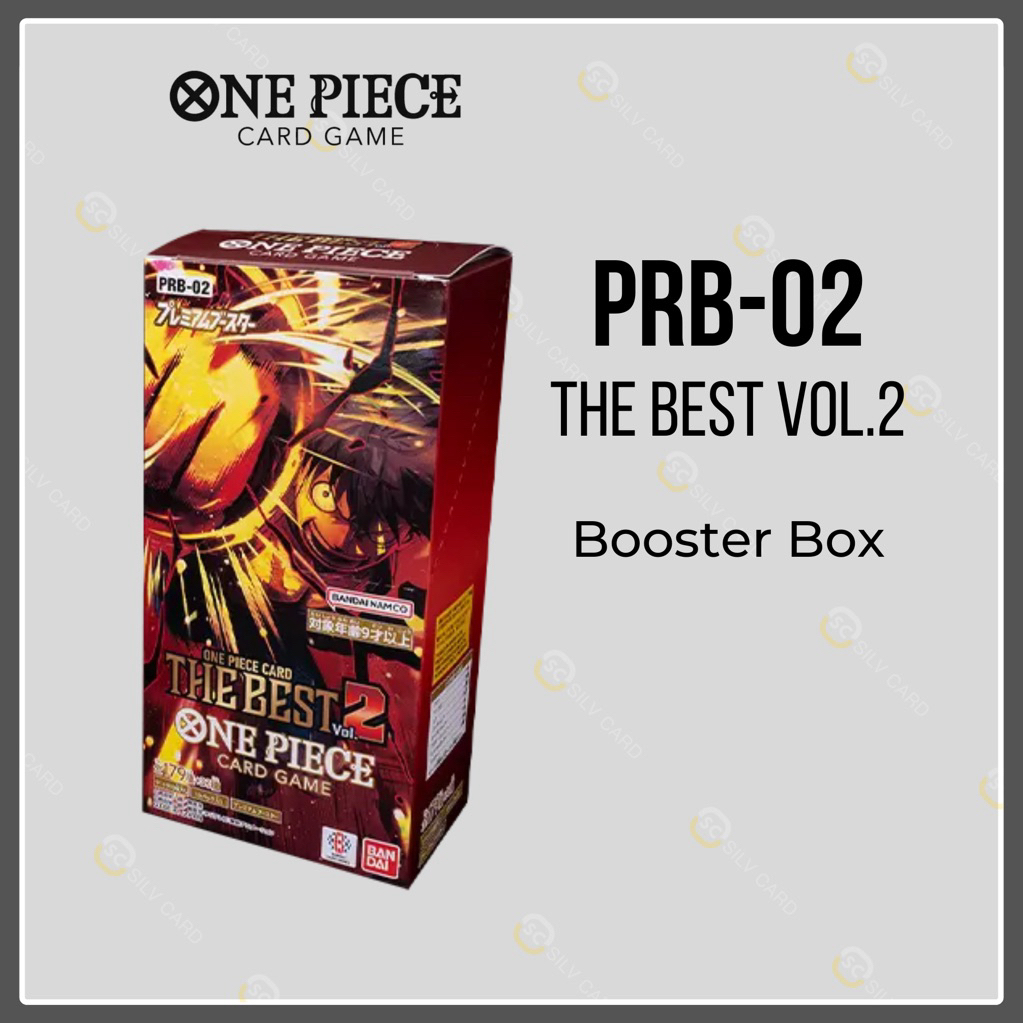 One Piece Card Game PRB-02 THE BEST Vol.2 Booster Box | ญี่ปุ่น | ของ ...