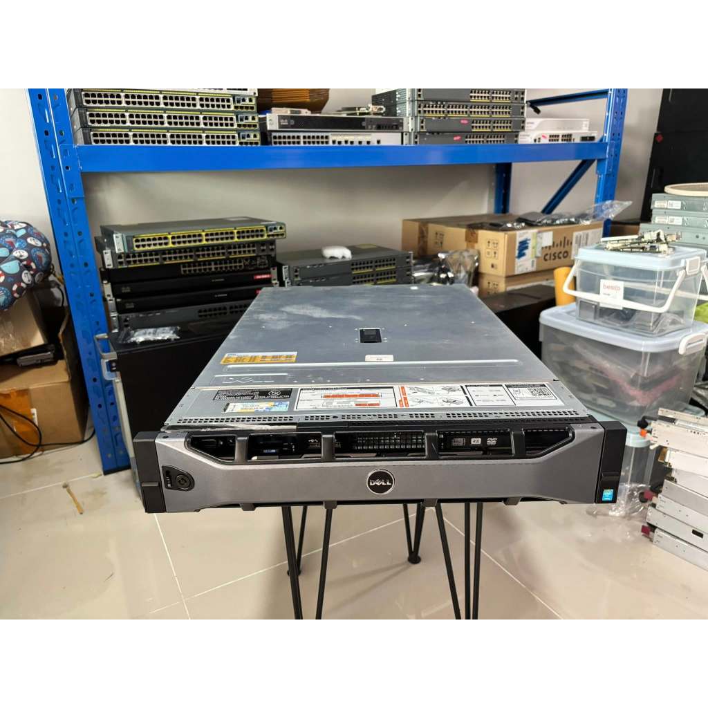 dell r730 64gb 32cores 6tbx5 sas ssd 800G server เครื่องประกัน 3 เดือน ...