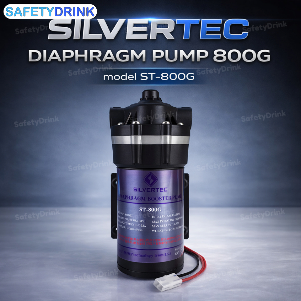 SILVERTEC ปั๊มไดอะแฟรม DIAPHRAGM PUMP 800G SET รุ่น ST-800G + Adapter ...