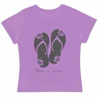 VGH LOST IN SUMMER SANDALS BABY TEE