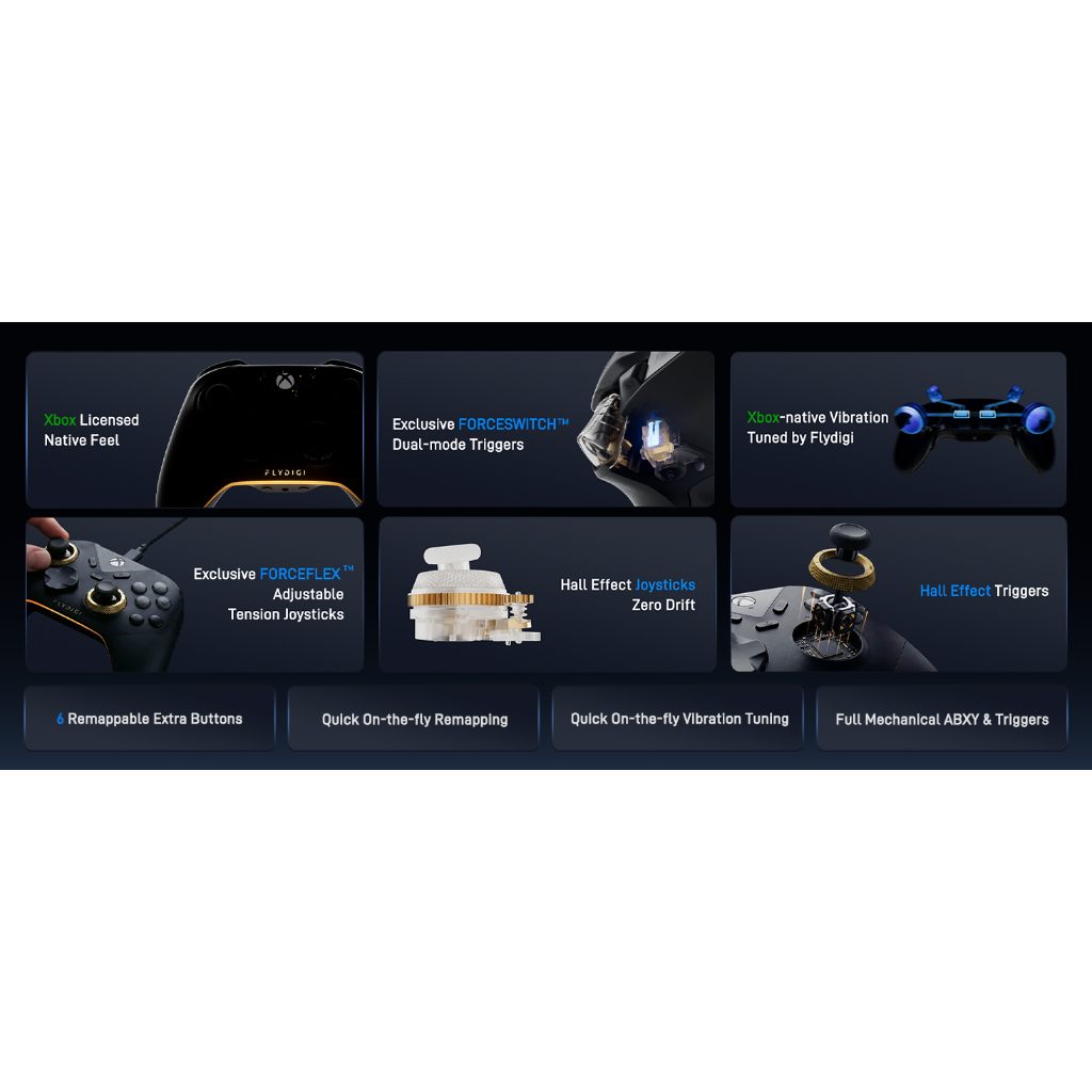 [ประกันศูนย์ไทย] จอยเกม Flydigi Vader 5S จอยเกมส์ xbox จอยเกมส์ จอย ...