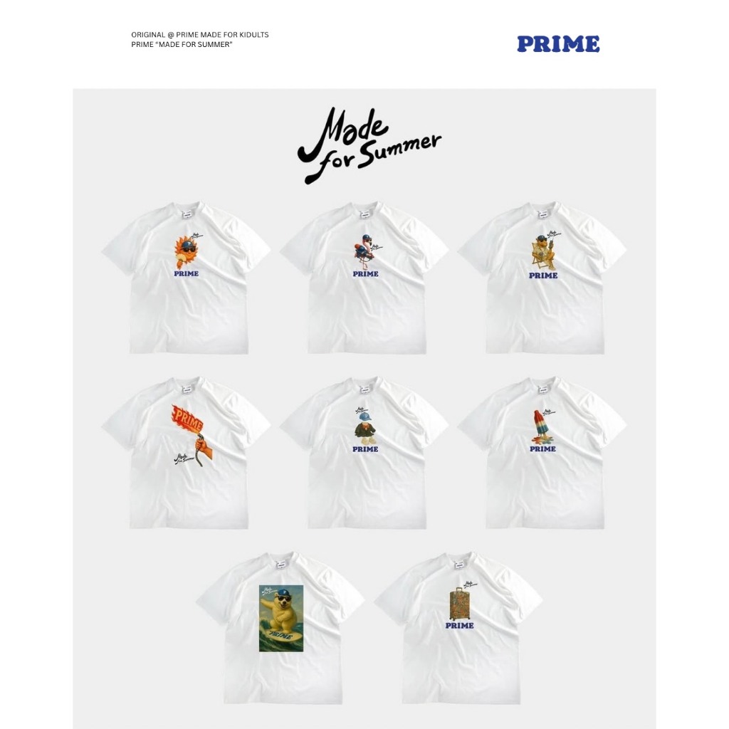 PRIME Summer Collection T-shirt | Shopee Thailand