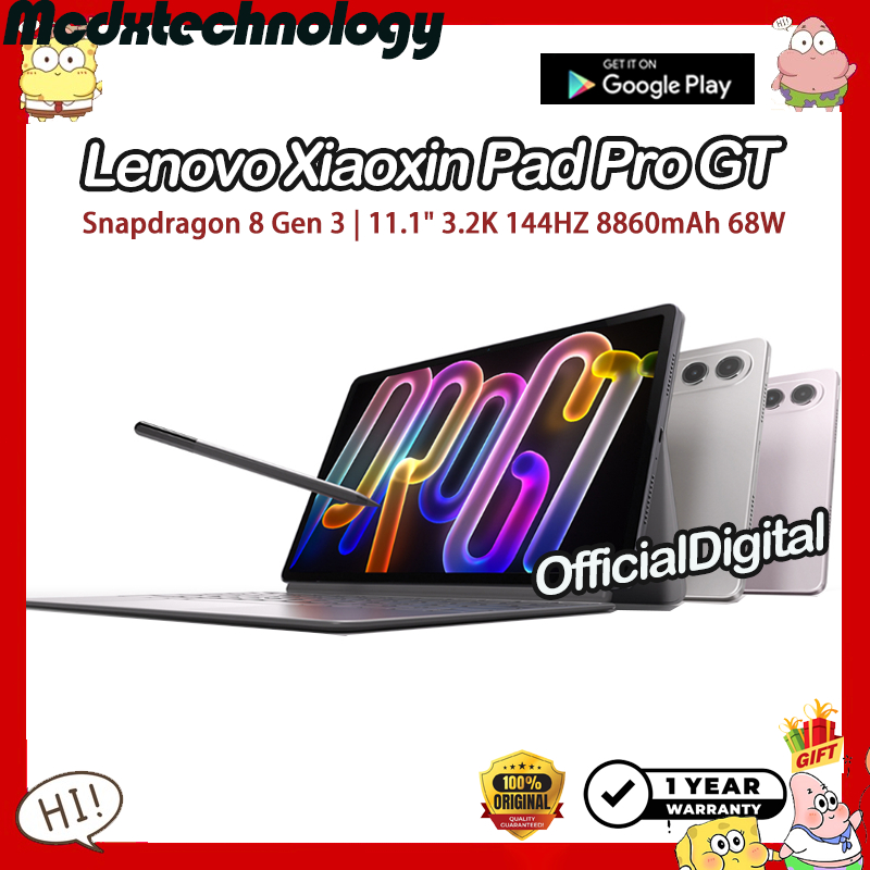 Global ROM Lenovo Xiaoxin Pad Pro GT Snapdragon 8 Gen 3 11.1