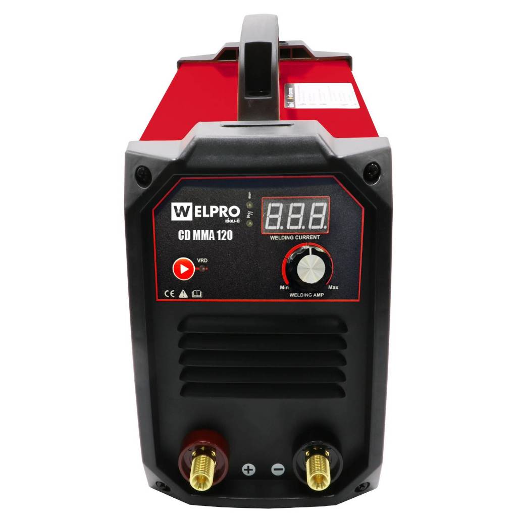 WELPRO เครื่องเชื่อม รุ่น CD MMA 100 / 120 - ตู้เชื่อม เชื่อมดี เวลโปร ...