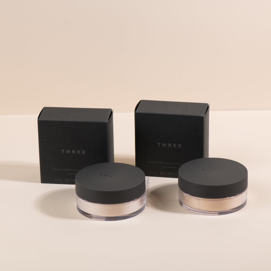 THREE แป้งฝุ่น THREE ULTIMATE DIAPHANOUS LOOSE POWDER GLOW 17 กรัม ...