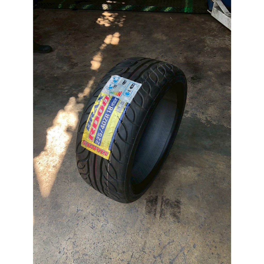 225/40R18 ปี23 SIAMES RDO8 ยางสปอร์ต ดาร์กิ้ง นุ่มเงียบ เกาะถนนดี ...