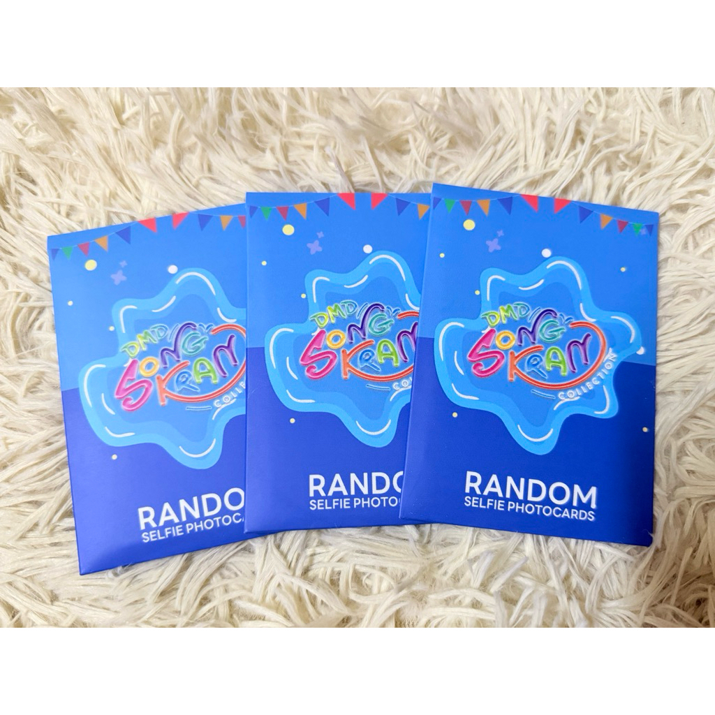 Random selfie photocards|DMD Songkran Collection | Shopee Thailand