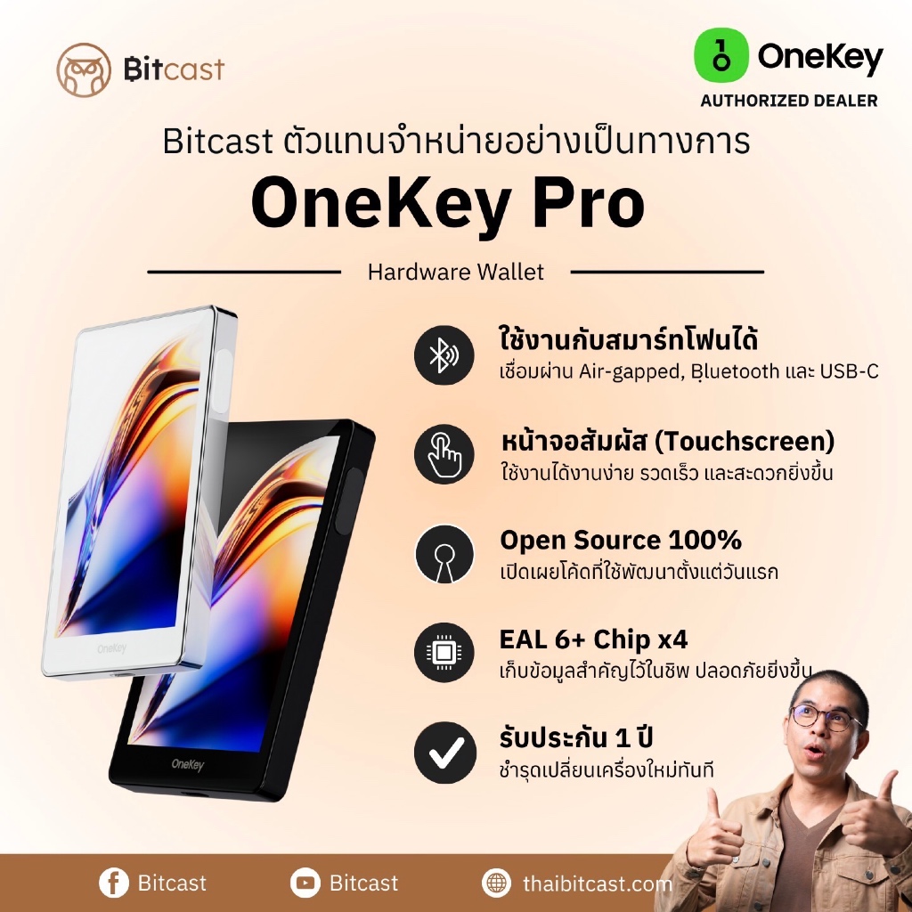 OneKey Pro ของแท้ รับประกัน 1 ปี | Shopee Thailand