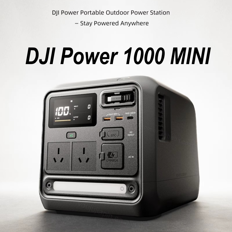 【พร้อมส่ง】DJI Power1000 MINI Portable Power Station 1000W/1008Wh ...