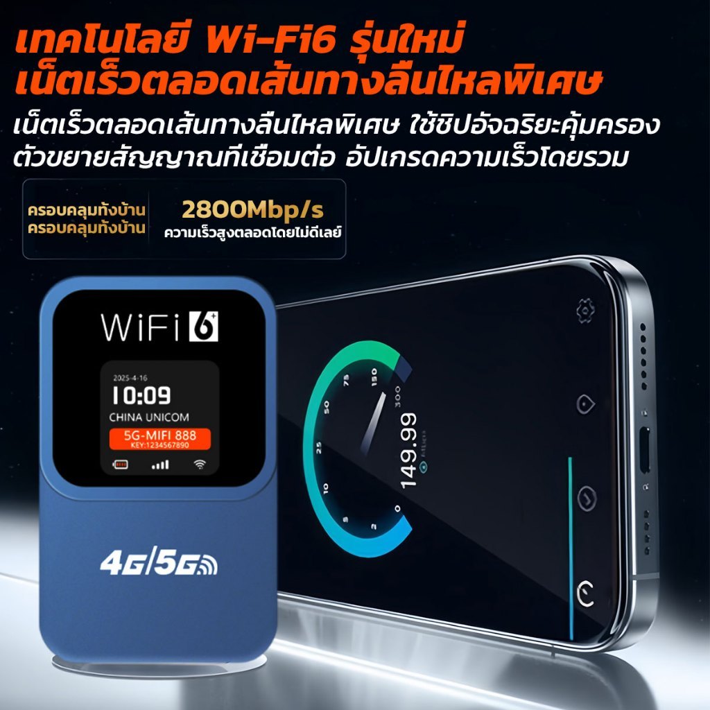TP -Link 4G/5G Pocket WiFi รองรับทุกซิม พกพาสะดวก Router โมบายไวไฟ ไวไฟ ...