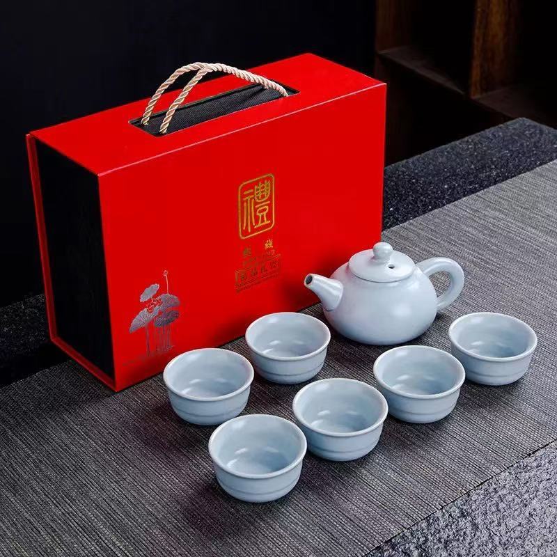 New!! ชุดกาน้ำชา กาน้ำชาเซรามิค ชุดของขวัญ*Teapot มีให้เลือกหลายแบบ