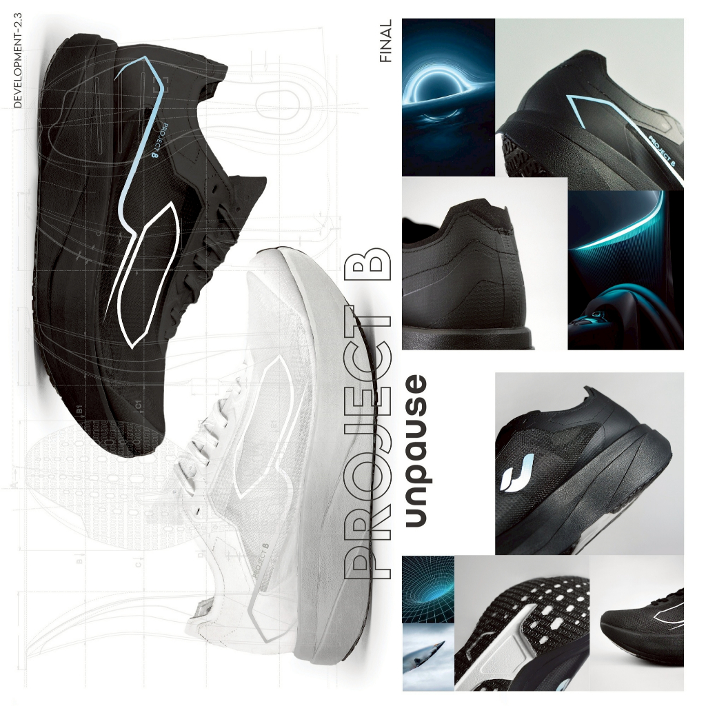 Unpause Project B - รองเท้าวิ่ง Unisex สายสปีดตัวจริง น้ำหนักเบาสบาย ระบายอากาศได้ดี