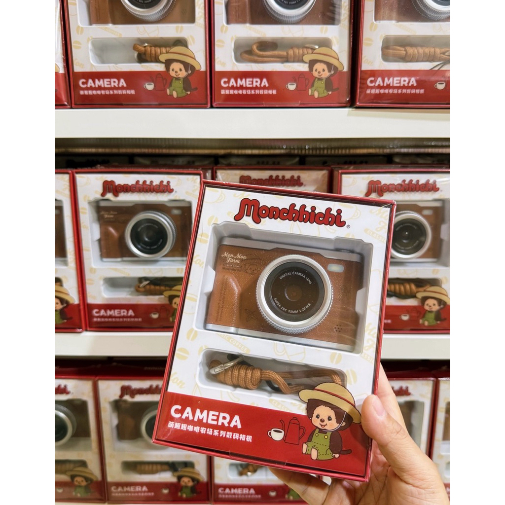 monchhichi x miniso กล้องดิจิตอลใช้งานได้จริง ของแท้จากร้านMiniso