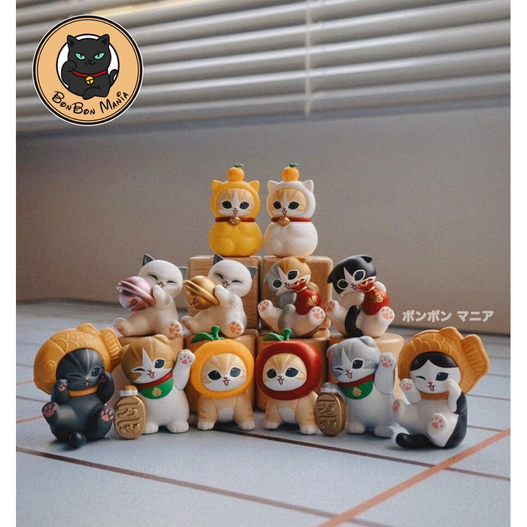 [แบบสุ่ม]Funism Mofusand Mini Lucky Cat series blind box set