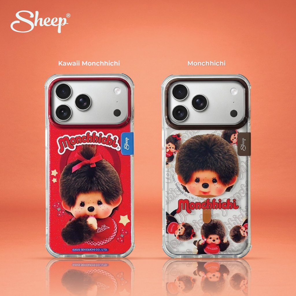 Sheep x Monchhichi เคสสำหรับ iPhone 17 | 17e | Air | 17 Pro | 17