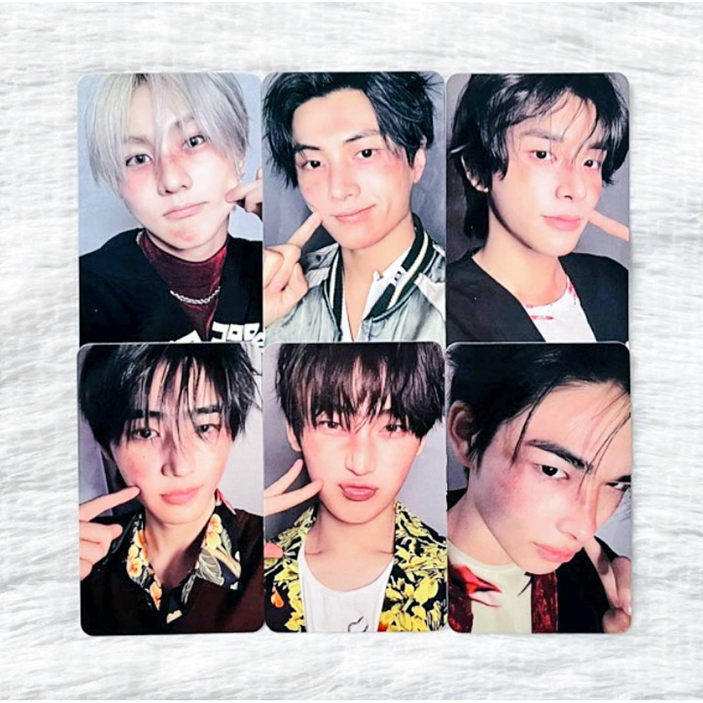 การ์ดแท้ Enhypen Photocard จิ้มแก้ม ดึงแก้ม หยิกแก้ม [ DESIRE