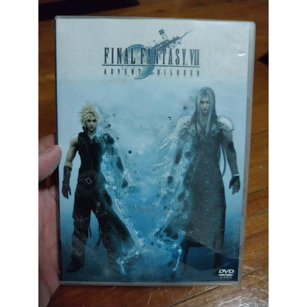 แผ่น DVD หนัง FINAL FANTASY VII ADVENT CHILDREN แท้ มือสอง สภาพดี ของ ...
