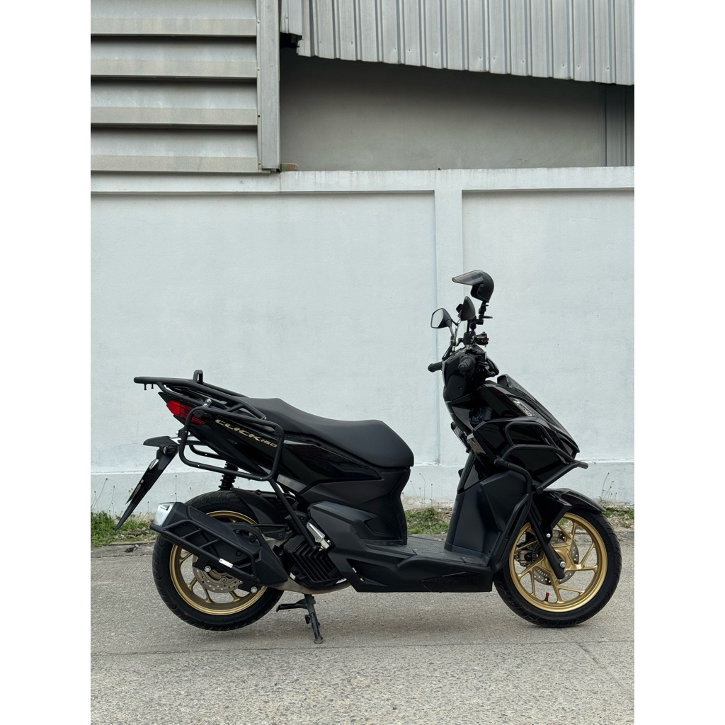 HUK RIDER-แคชบาร์/แร็คท้าย/แร็คข้าง/การ์ดท่อ-HONDA-CLICK160 | Shopee ...