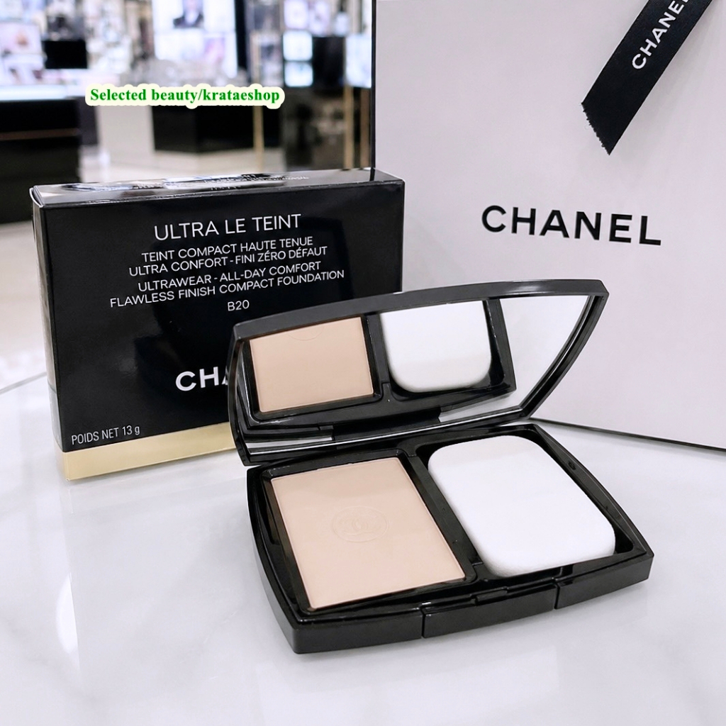 Chanel Ultra Le Teint Compact Powder Foundation 13g (ฉลากไทย) | Shopee ...