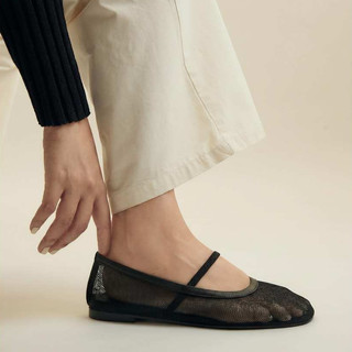 Madmatter - Essential MJ Flats Petite Mesh รองเท้าแมรี่เจนตะข่ายเล็ก