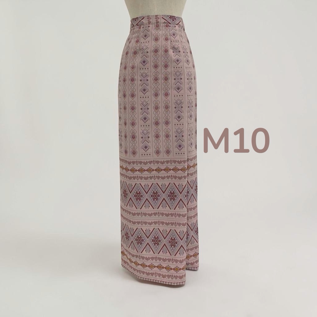 ผ้าถุงสำเร็จลิซ่า ซิปข้างมีตะขอ ไซส์ S-XXXL ผ้าฝ้ายนุ่ม ใส่สบาย ตรงปก ราคาดี มุมมองที่ 2