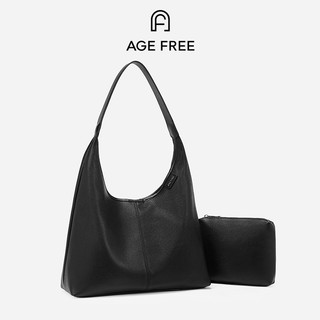 AGE FREE Aura Bag กระเป๋าสะพายไหล่ผู้หญิงเรียบง่าย+กระเป๋าใบเล็ก กระเป๋าแฟชั่น กระเป๋าสะพายไหล่ hobo bag