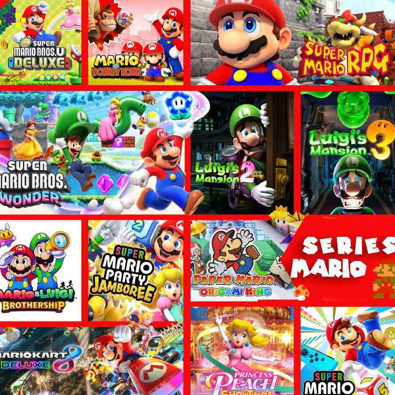 Nintendo Switch™ มัดรวมเกมต้องเล่น Vol. Mario | Nintendo Switch Game ...