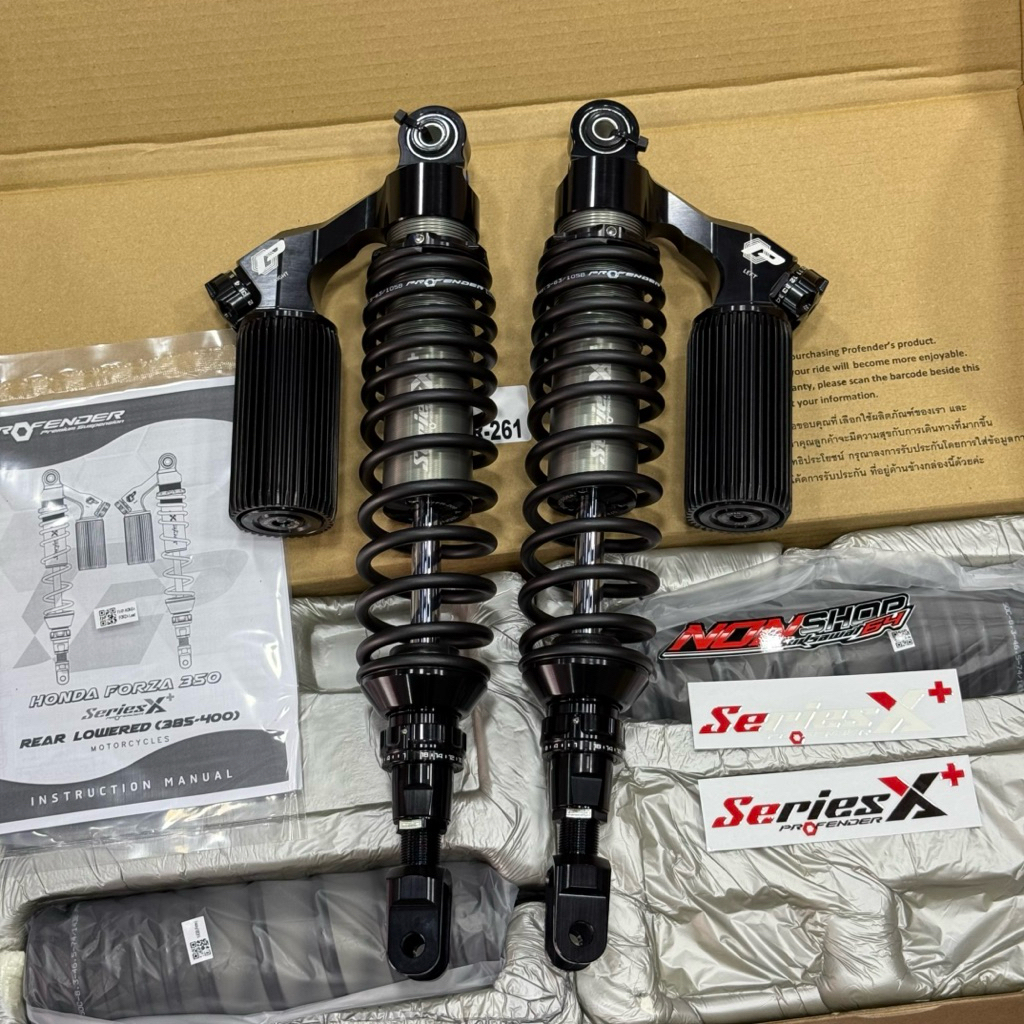 ️จัดส่งฟรี โช้คProfender Series X-Plus ใส่Forza350 ความสูง400-385มิล ...