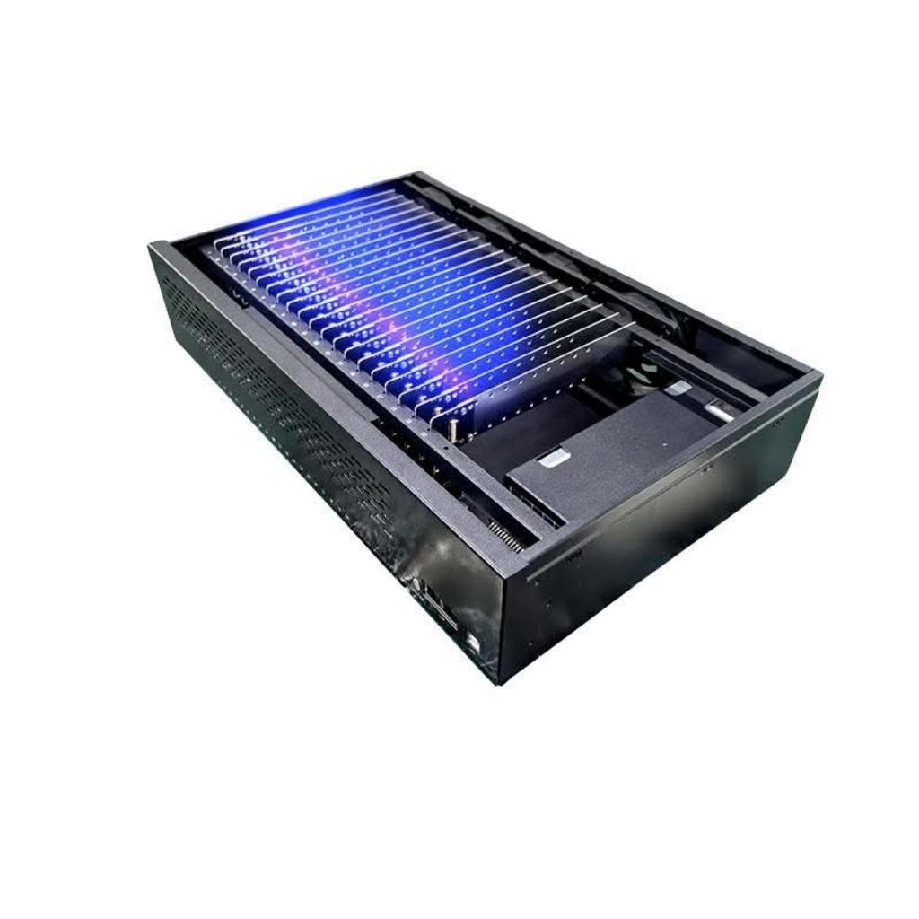 Phone farm รุ่น Rack อุปกรณ์คุมมือถือหลายเครื่อง สำหรับนักพัฒนา เล่นเกม ...