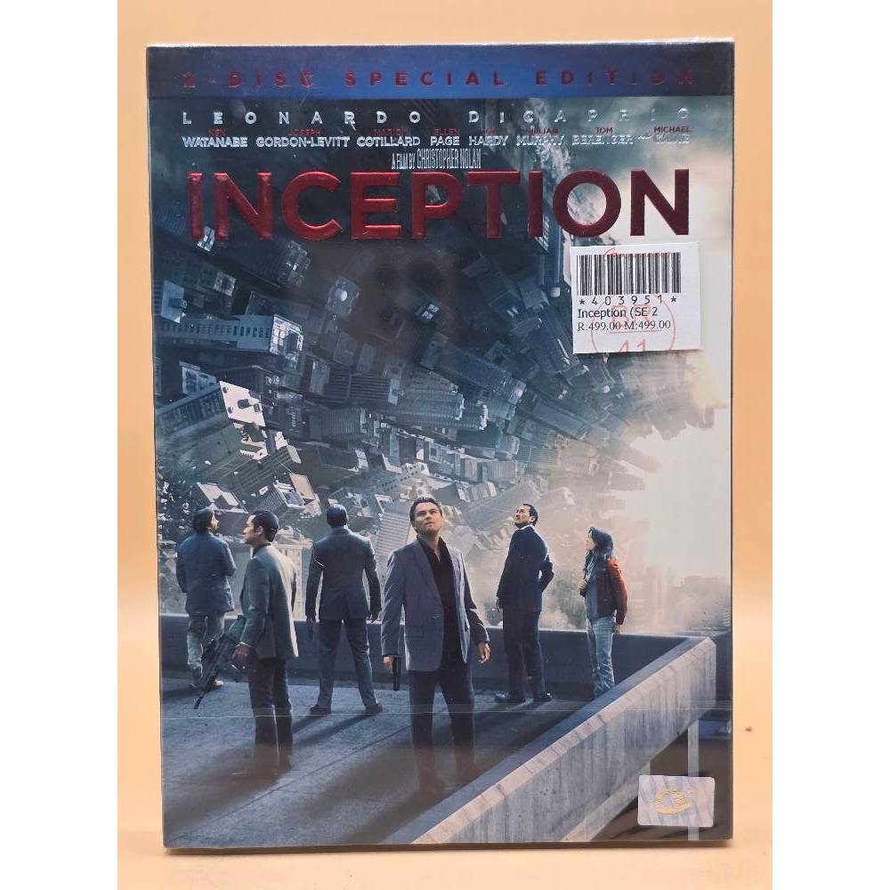 Inception : DVD ดีวีดี หนัง แผ่นแท้ มือ 1 มีเสียงไทย + บรรยายไทย 12104 ...
