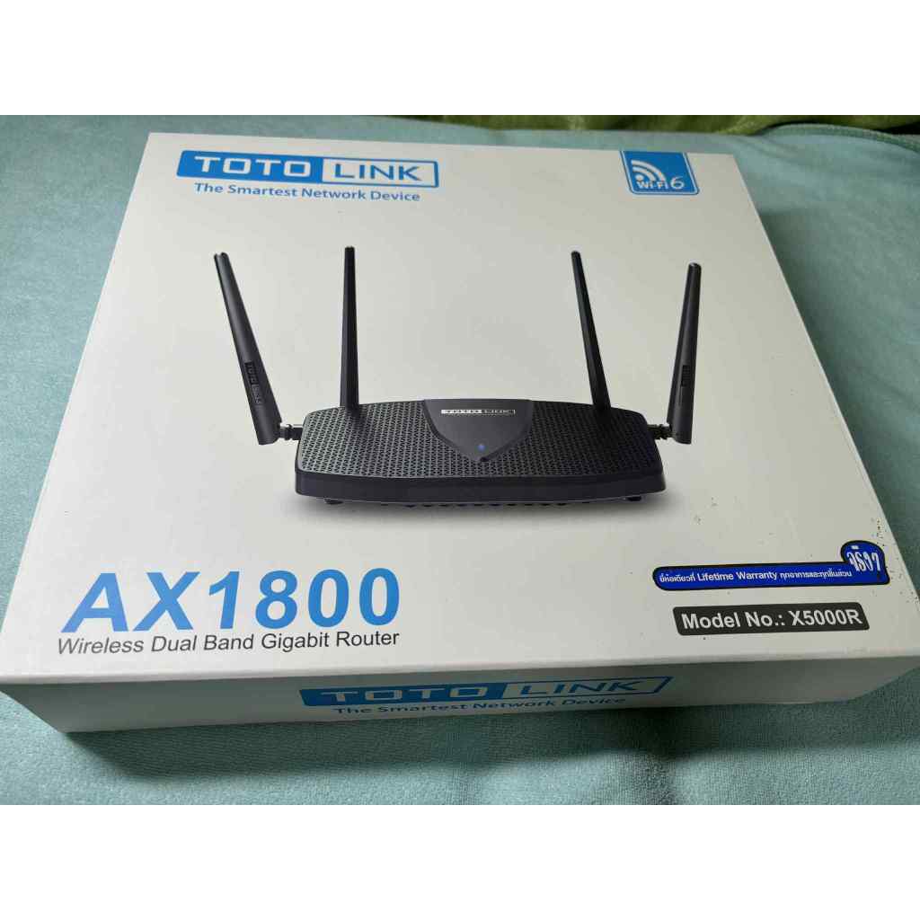 TOTO LINK X5000R AX1800 Wireless Dual Band Gigabit Router | Shopee Thailand