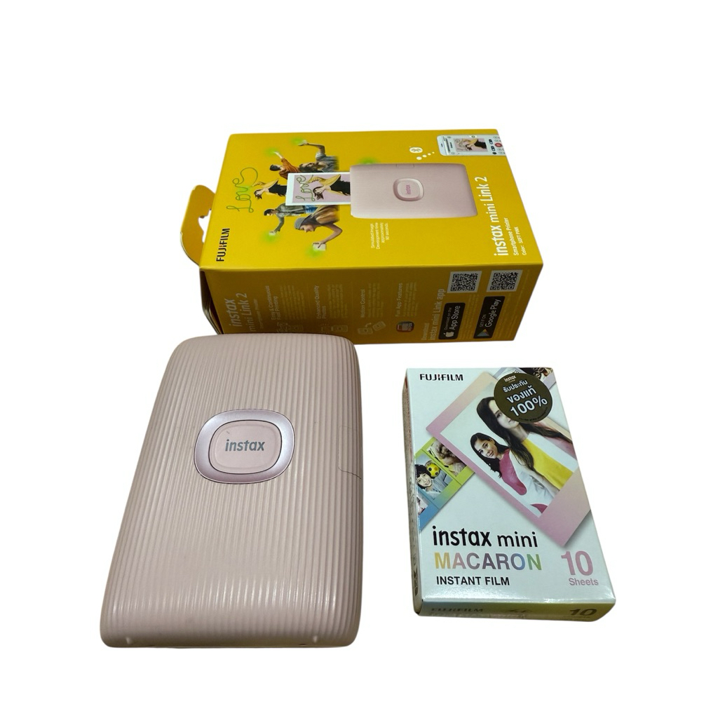 Instax Mini Printer Link 2 สีชมพู มือสอง | Shopee Thailand