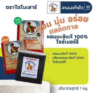 <เริ่มต้น70.->🚚 รวมข้าวไดโนเสาร์ (ไรซ์เบอร์รี่ / หอมมะลิใหม่ / กล้อง) 1 กก. (แพ็คสูญญากาศ) photo